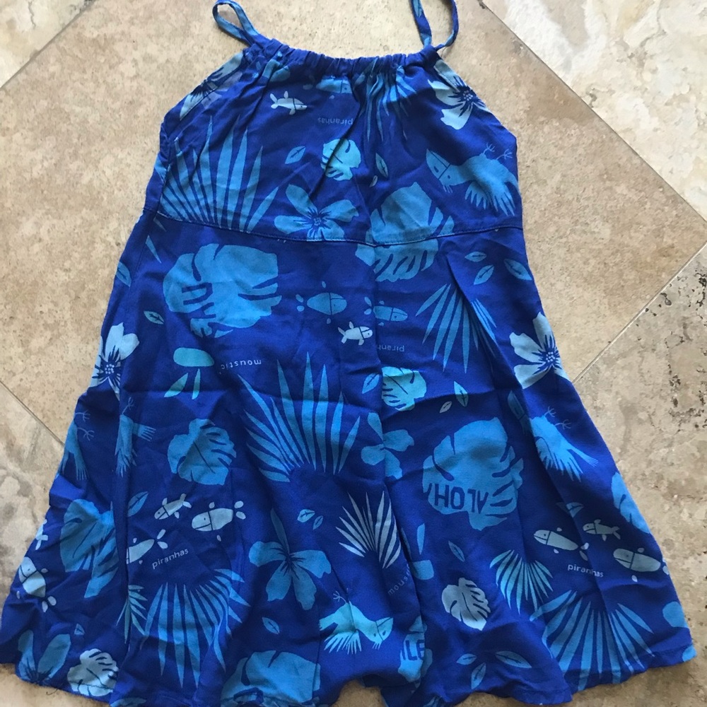 Catmini aloha island piranha sea dress